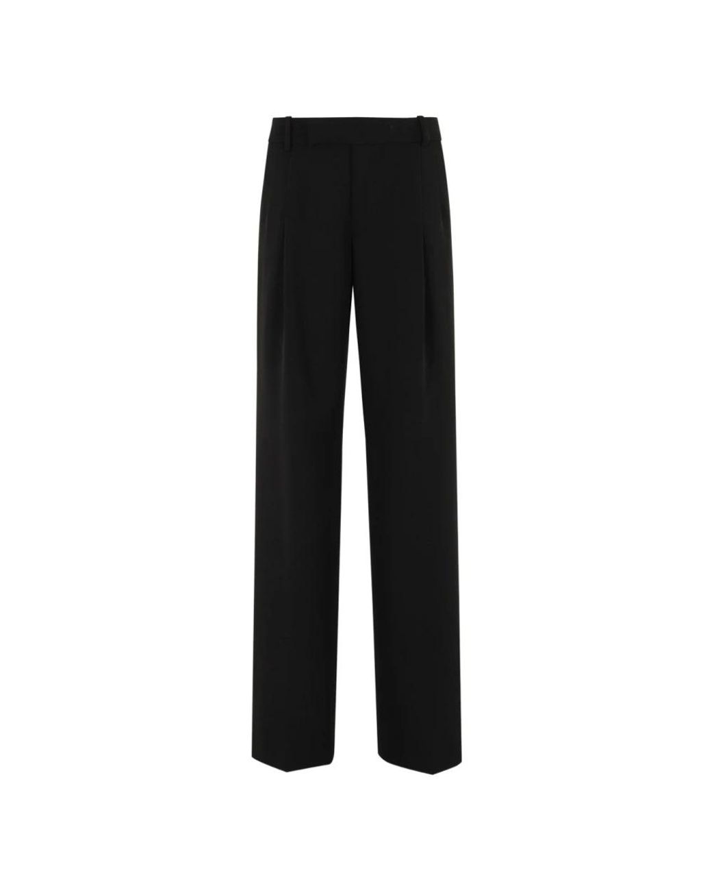 FEDERICA TOSI Black Wide Trousers