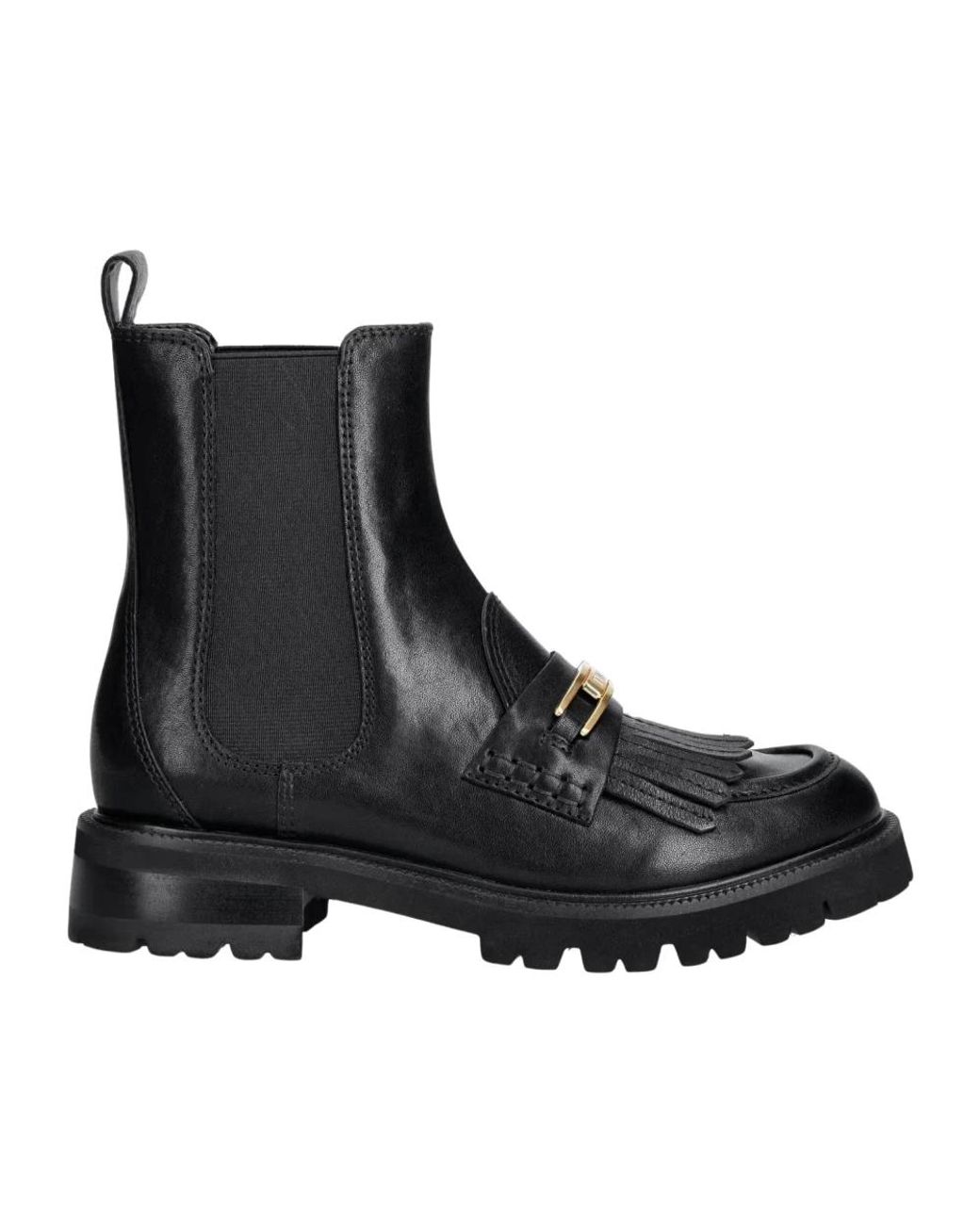 Twinset Black Chelsea Boots