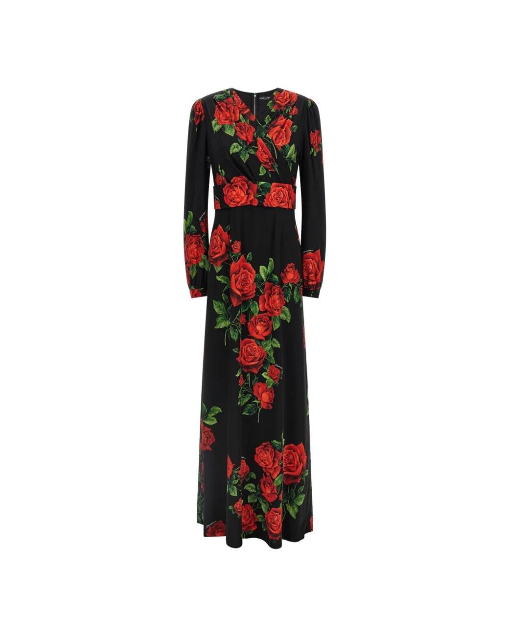 Dolce & Gabbana Red Maxi Dresses