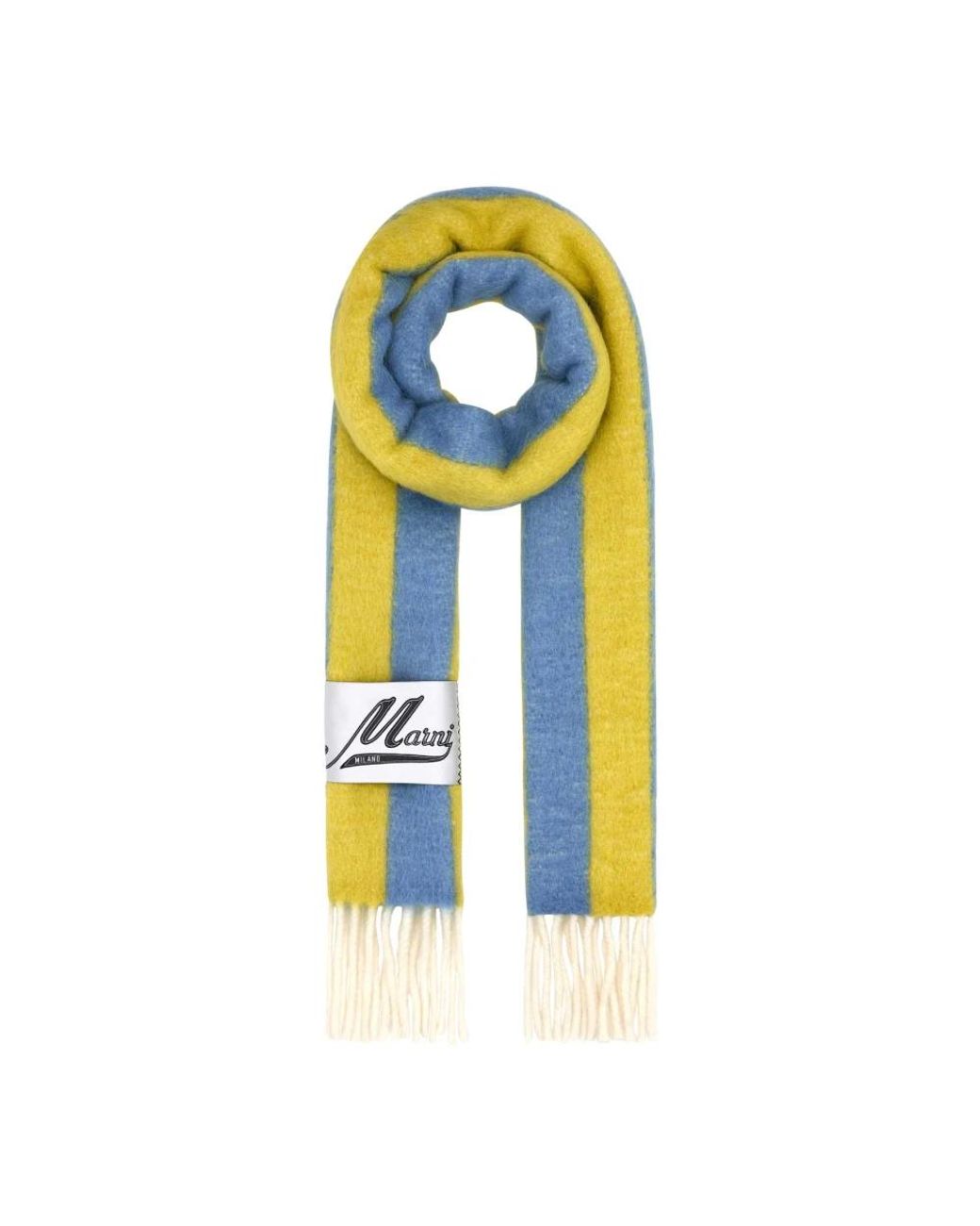 Marni Yellow Winter Scarves