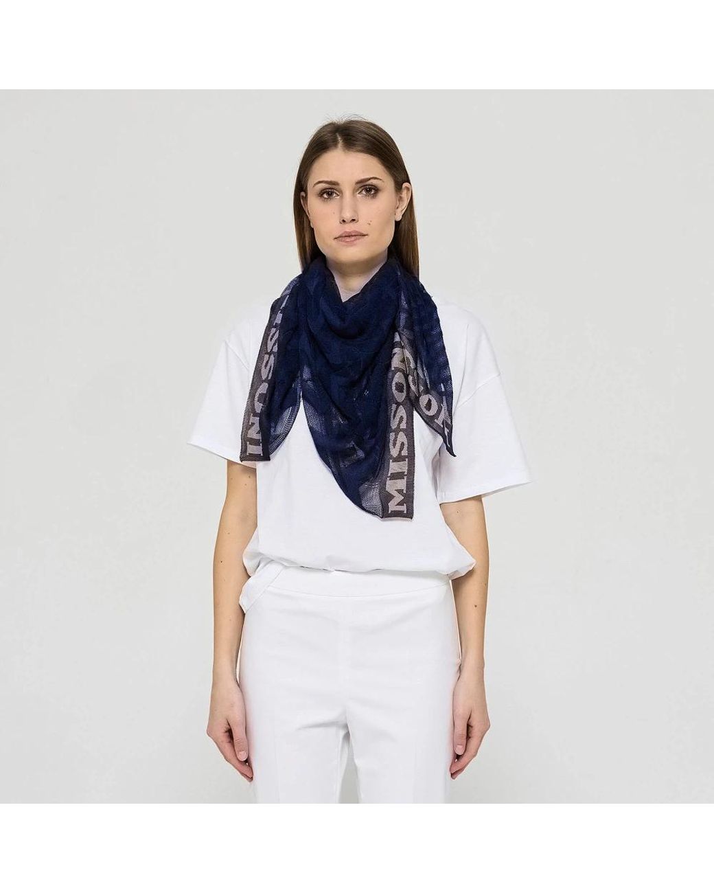 Missoni Blue Scarves