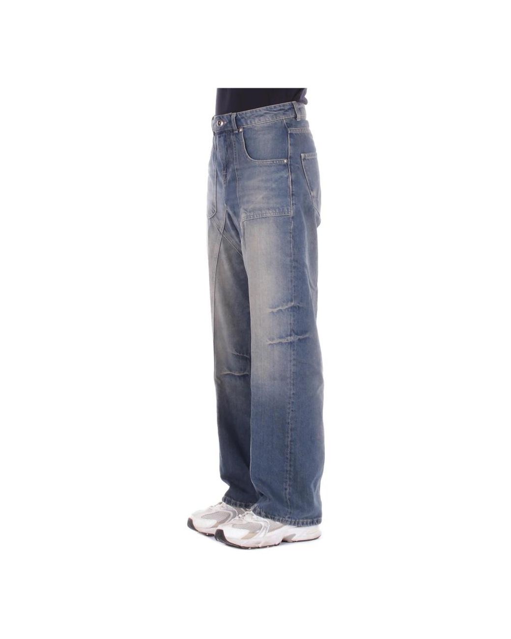 John Richmond Blue Loose Fit Jeans for men