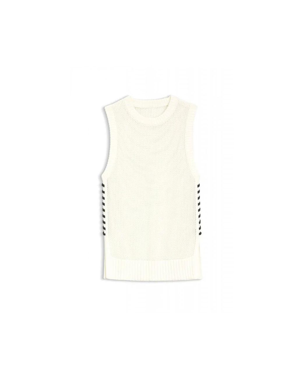Boss White Round-Neck Knitwear