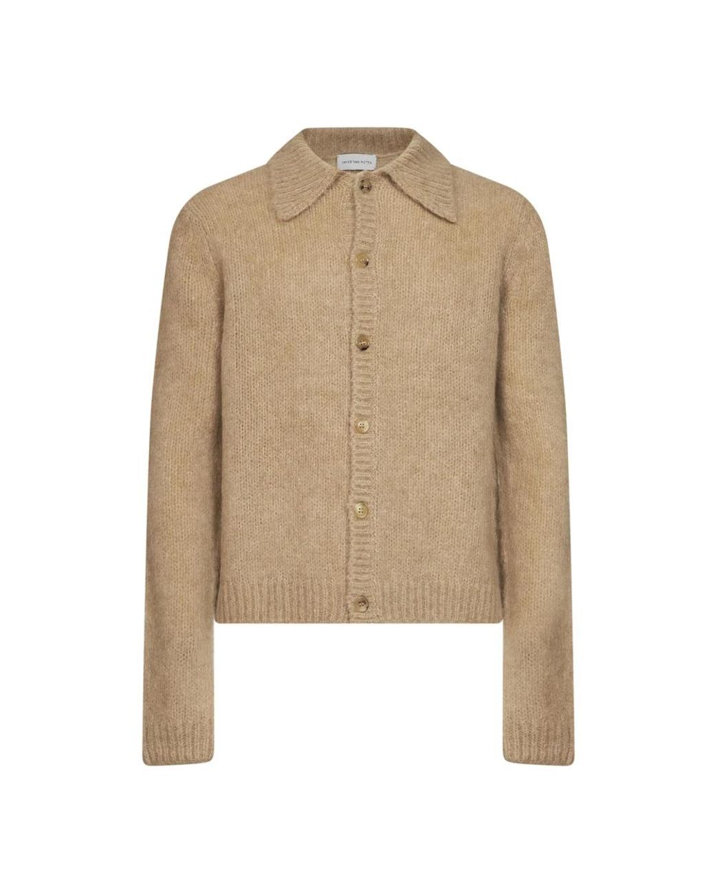 Cardigans Dries Van Noten de hombre de color Natural