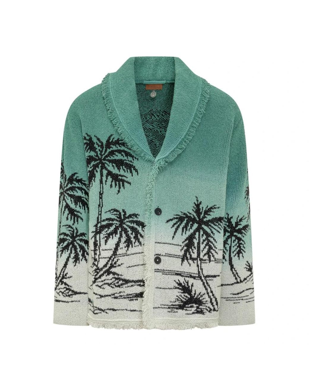 Alanui Green Cardigans for men