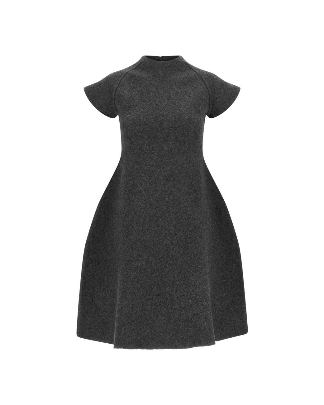 Jil Sander Black Knitted Dresses