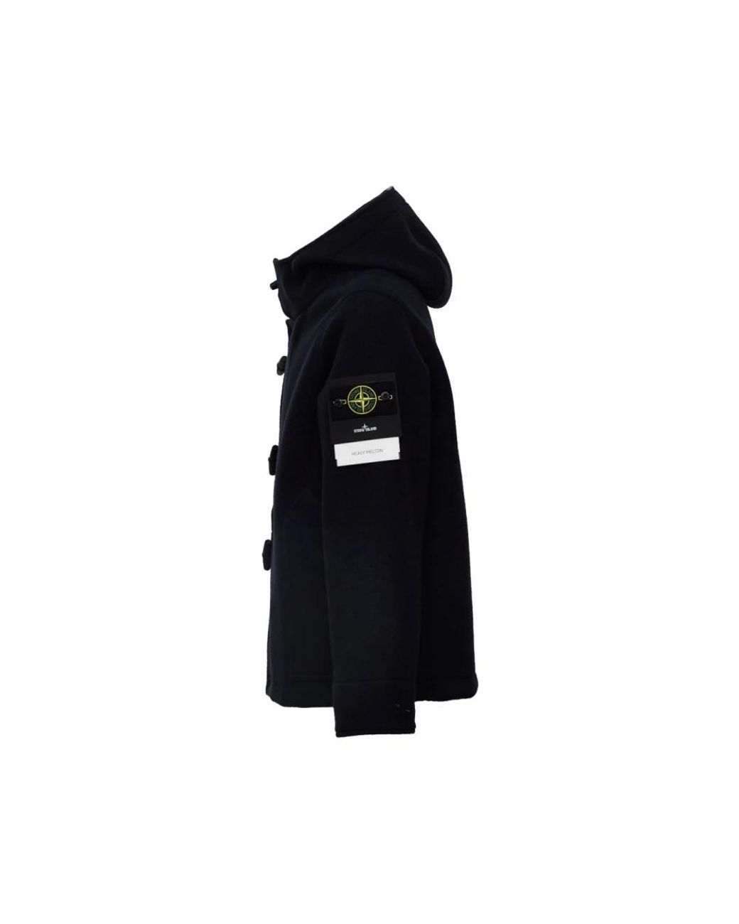 Stone Island Black Winter Jackets for men