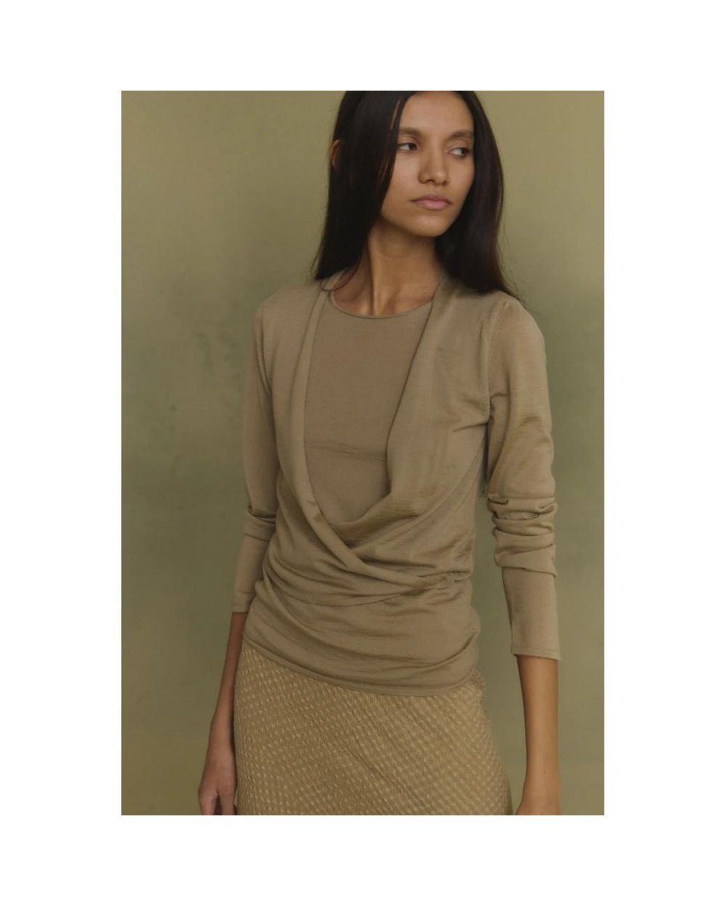 Cortana Green Cashmere Knitwear