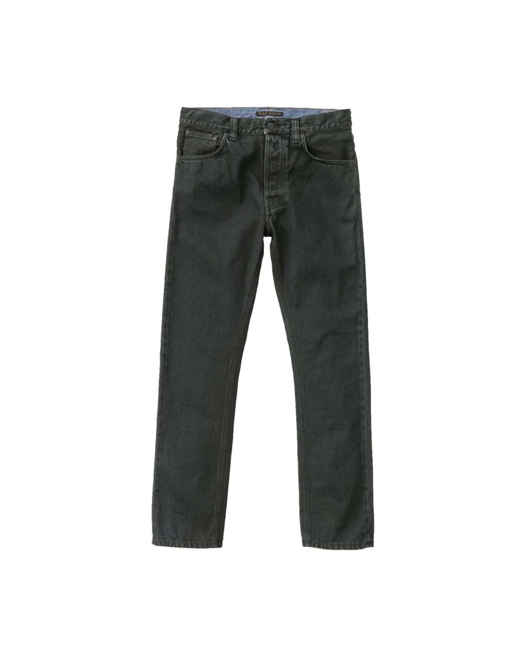 Nudie Jeans Gray Straight Fit Jeans for men