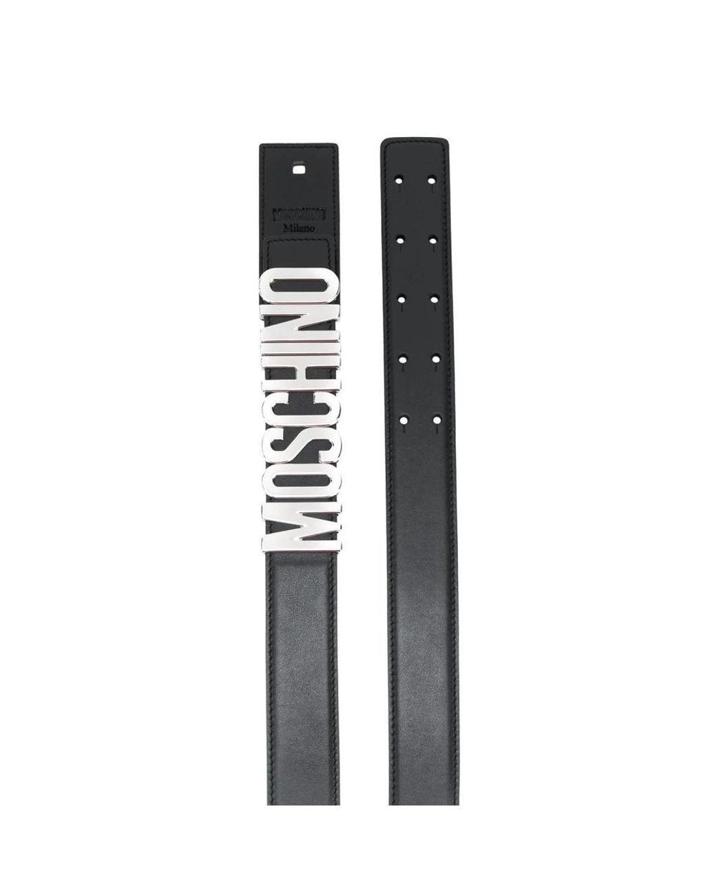 Moschino Black Belts