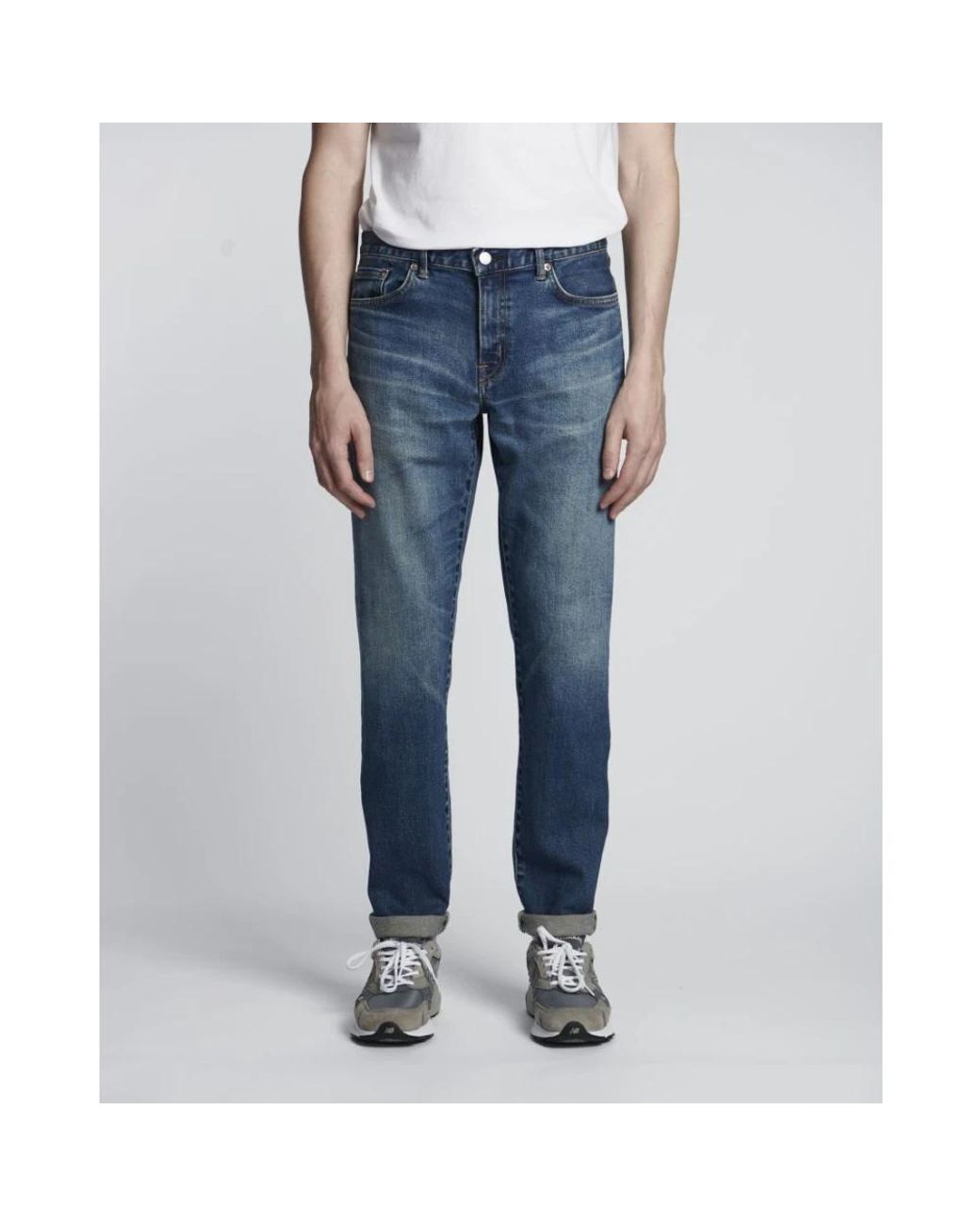 Edwin Blue Straight Fit Jeans for men