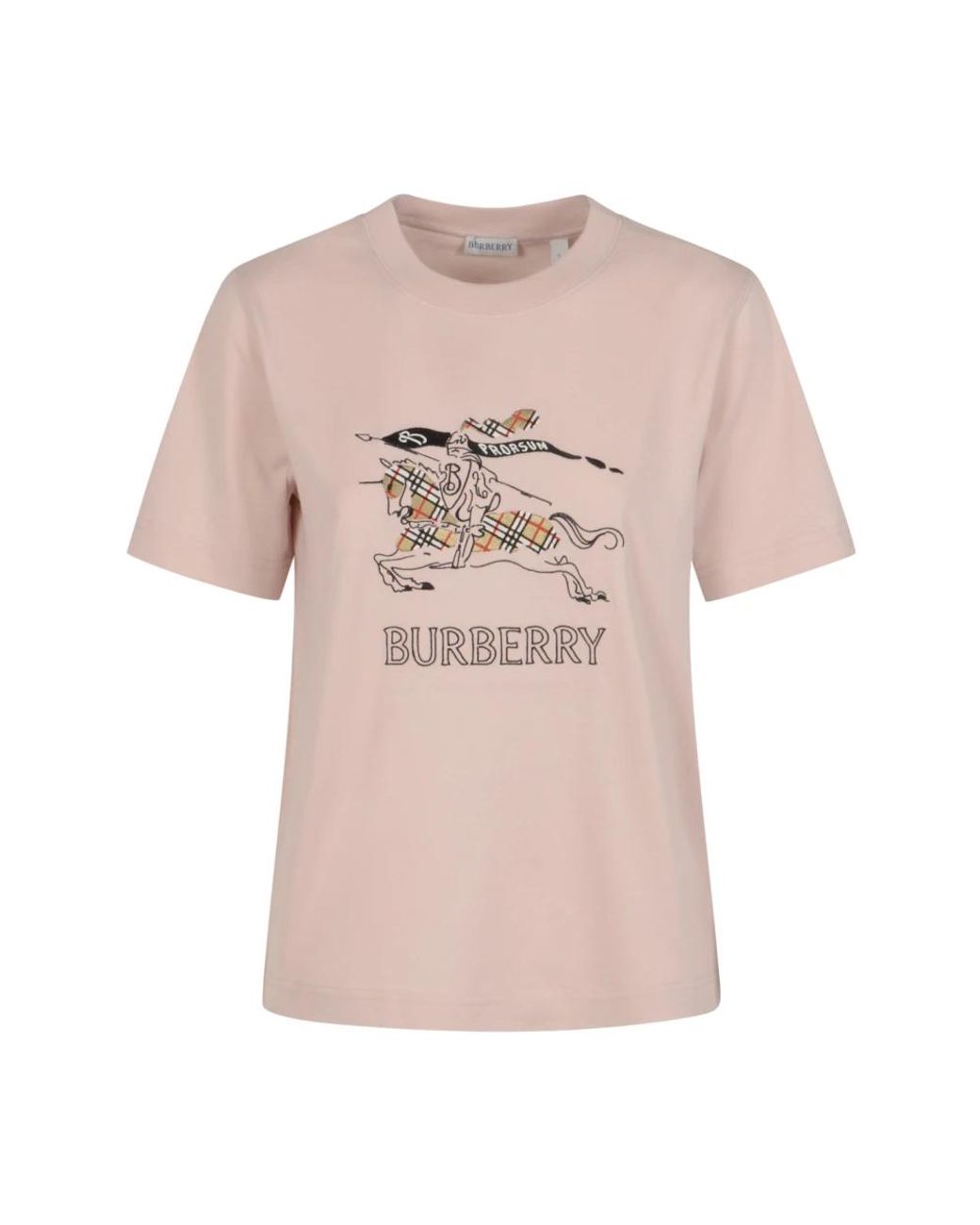Burberry Pink T-Shirts