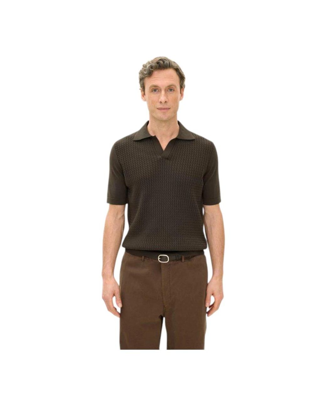 Oscar Jacobson Green Polo Shirts for men