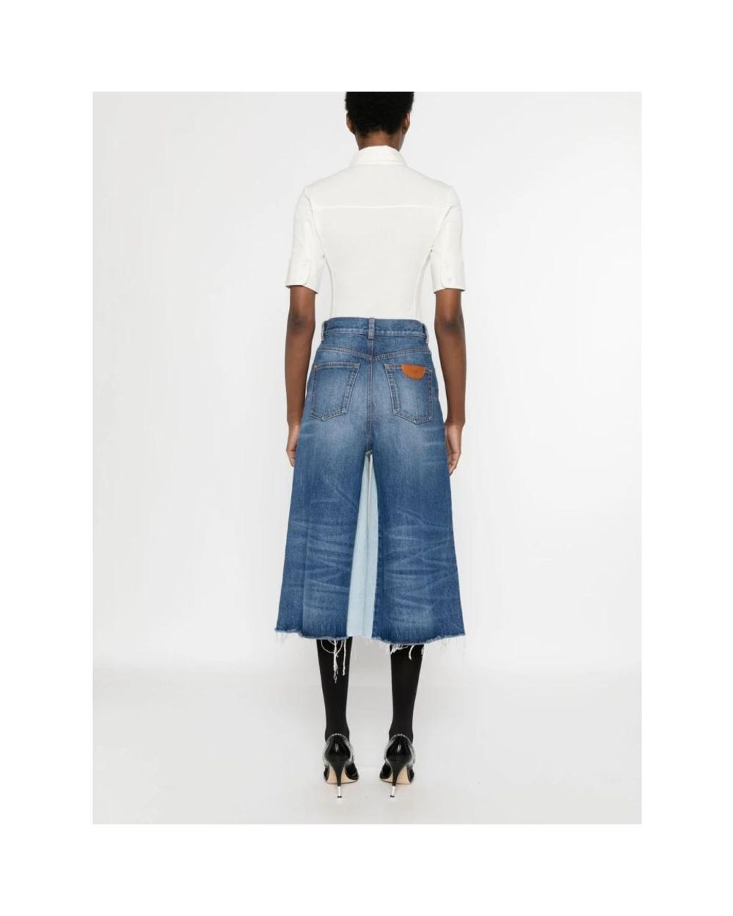 Chloé Blue Denim Shorts