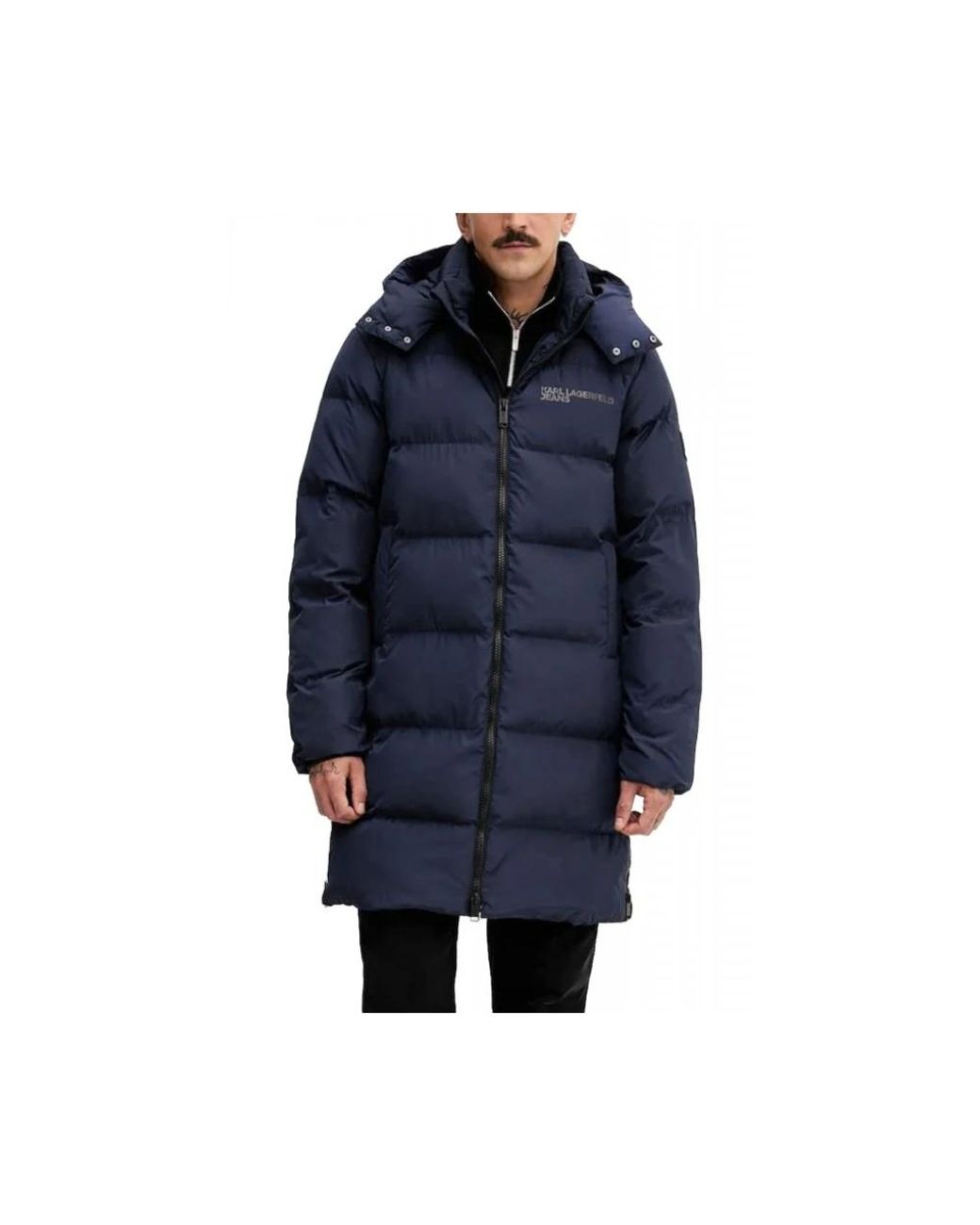 Winter Jackets Karl Lagerfeld de hombre de color Blue