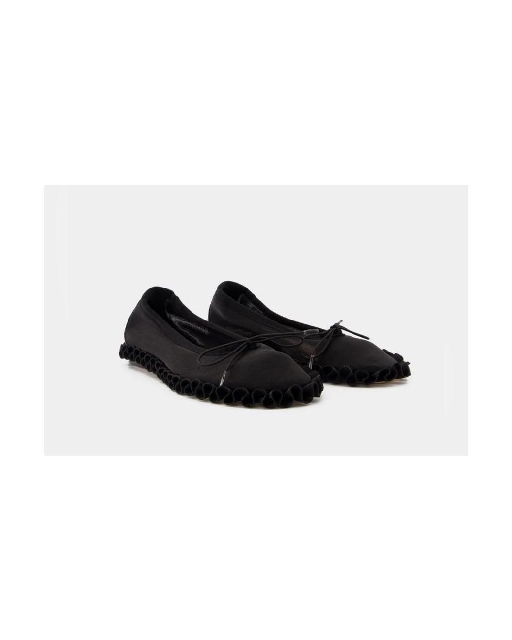 Simone Rocha Black Ballerinas