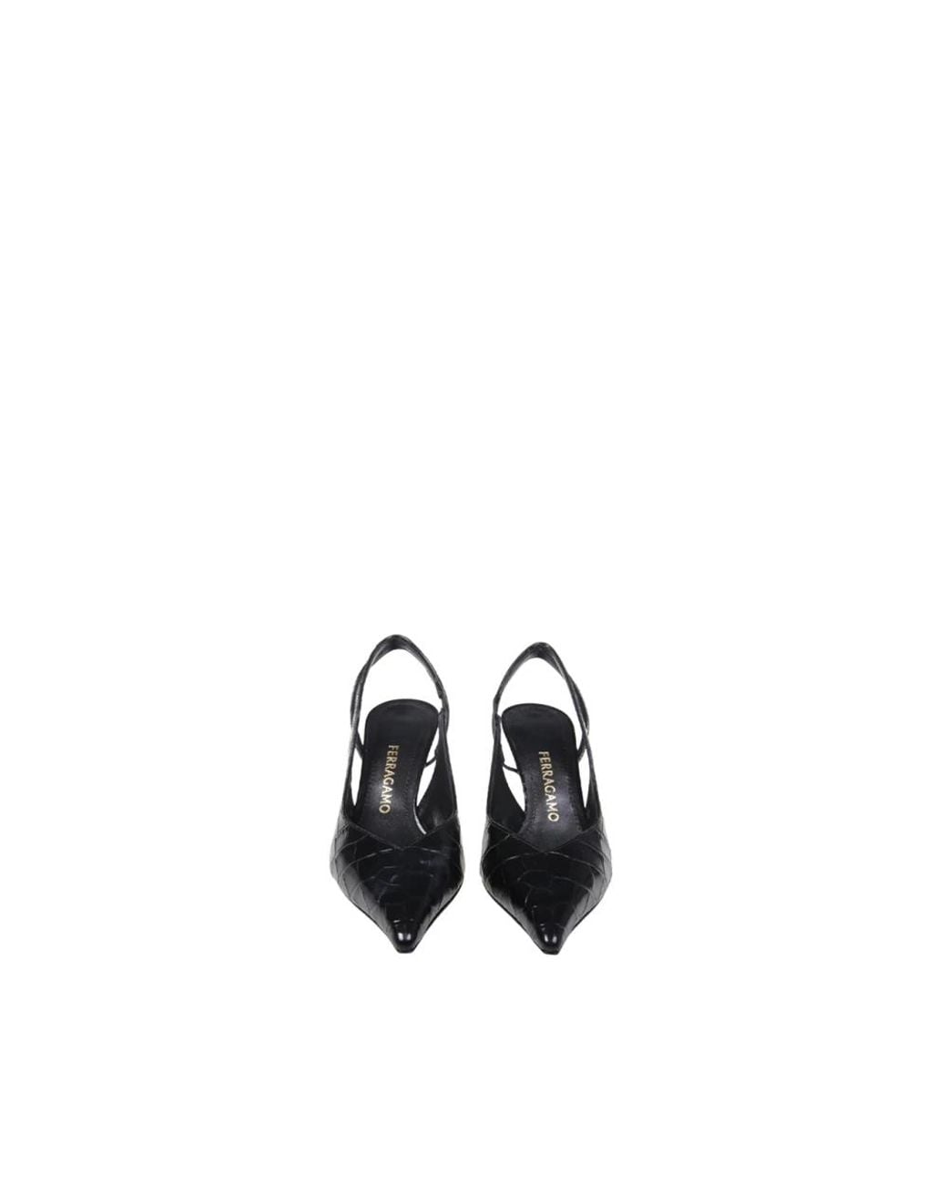 Ferragamo Black Pumps
