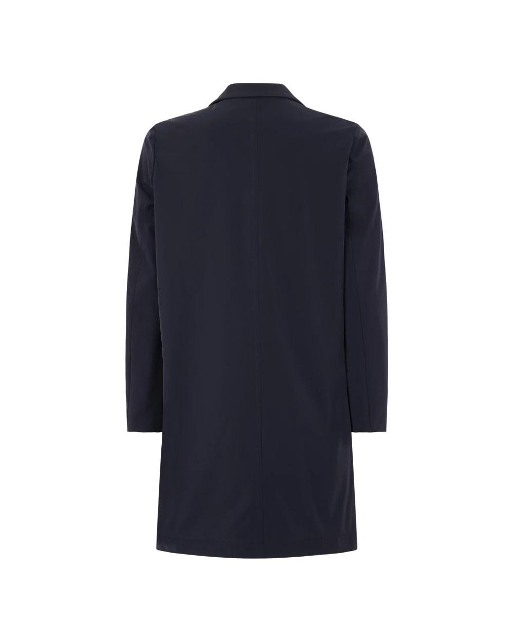 Moorer Blue Single-Breasted Coats
