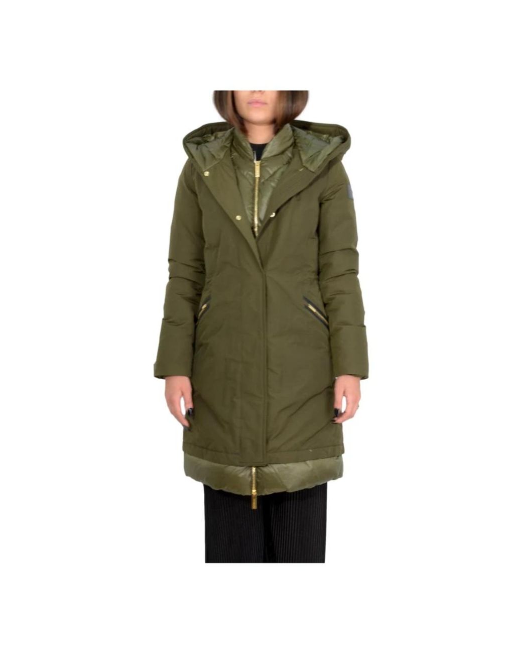 Woolrich Green Parkas