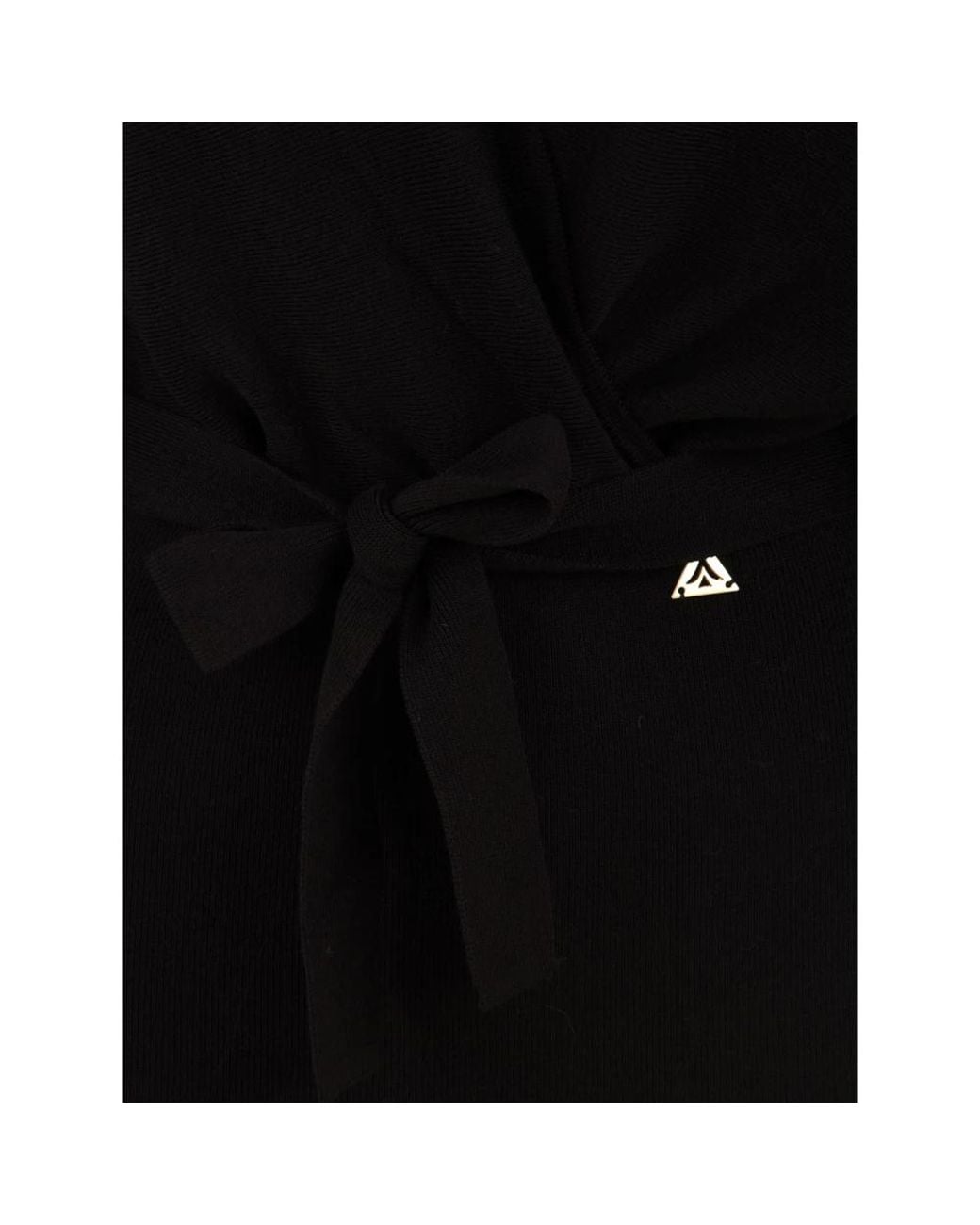 Akep Black Wrap Dresses