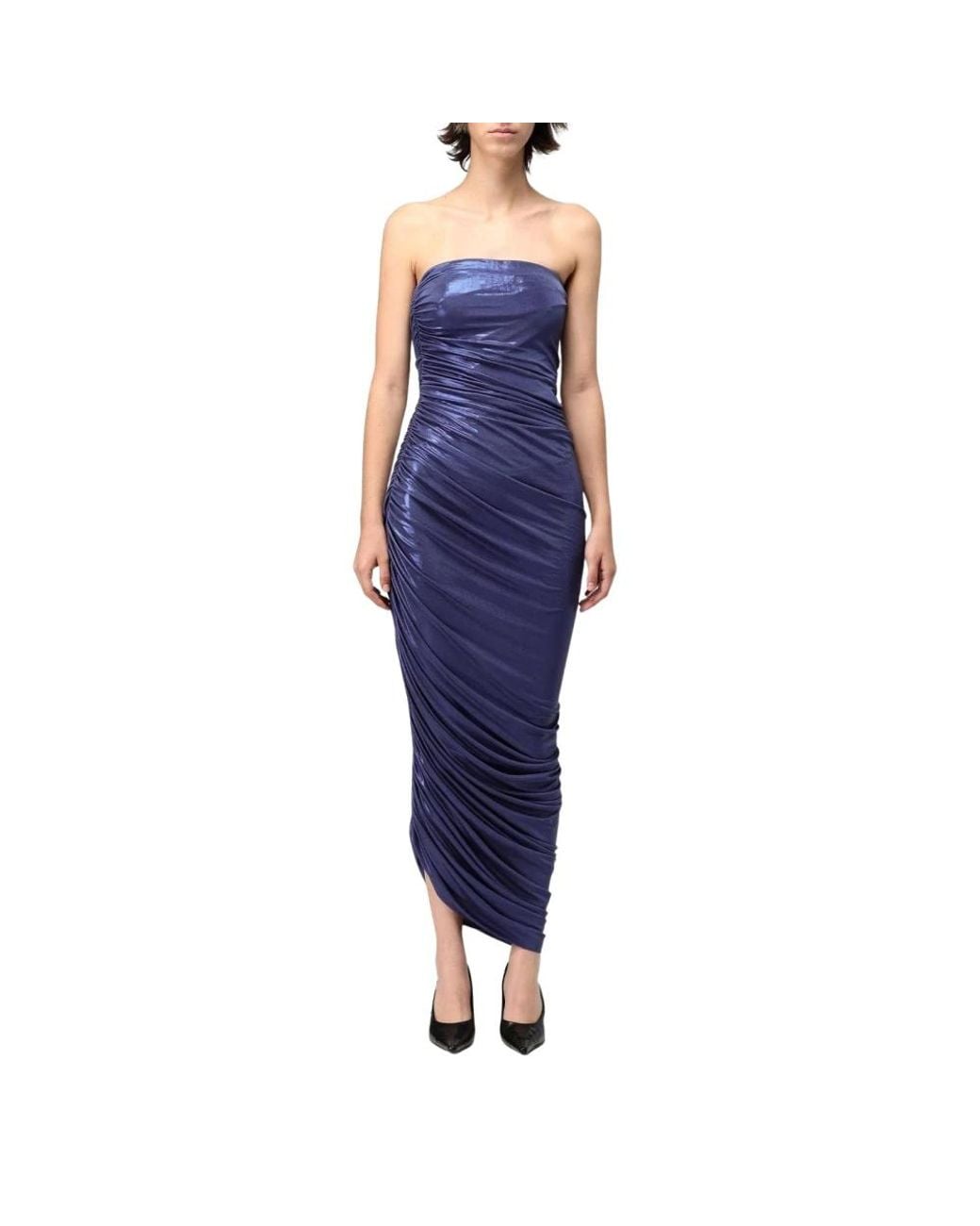 Norma Kamali Blue Party Dresses