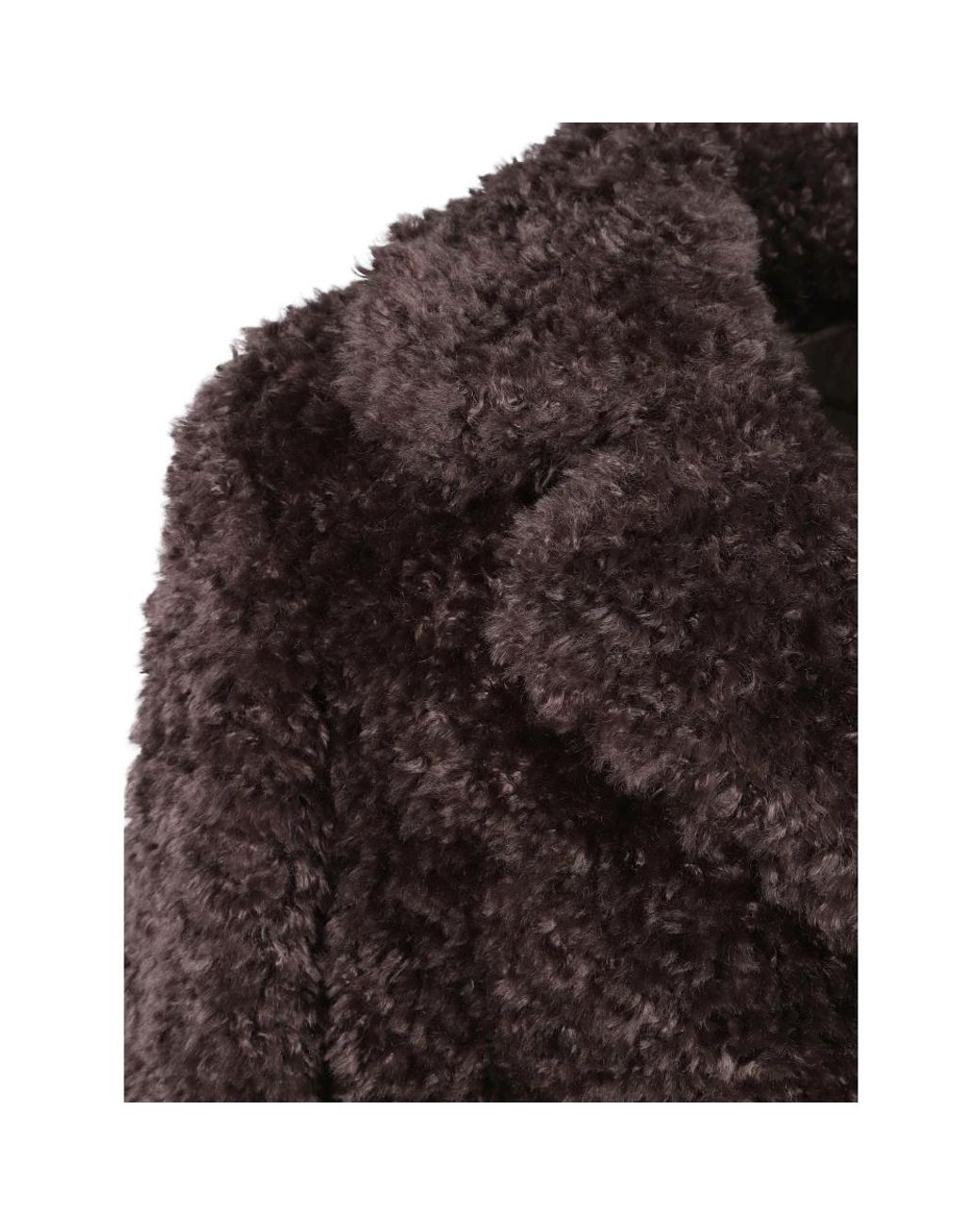 Herno Brown Faux Fur & Shearling Jackets