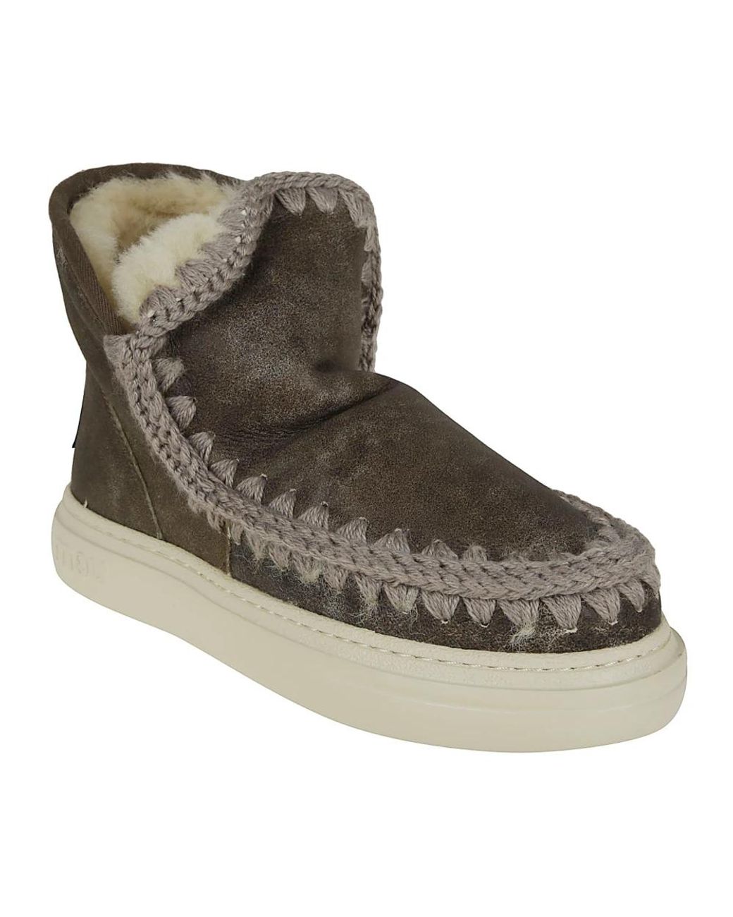 Mou Brown Winter Boots