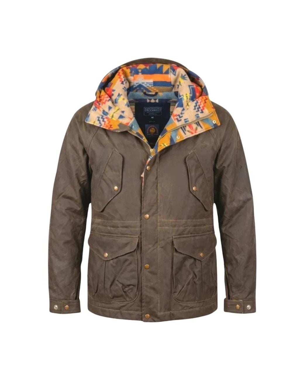 Manifattura Ceccarelli Green Parkas for men