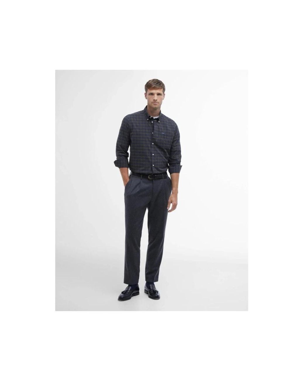 Barbour Blue Casual Shirts for men
