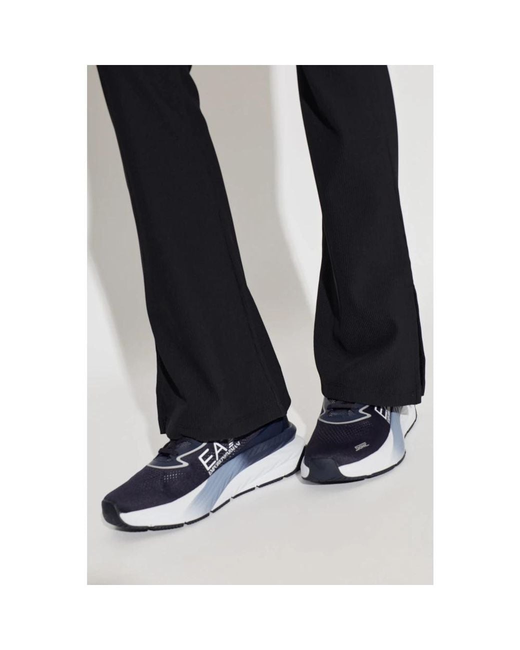EA7 Black Logo Sneakers