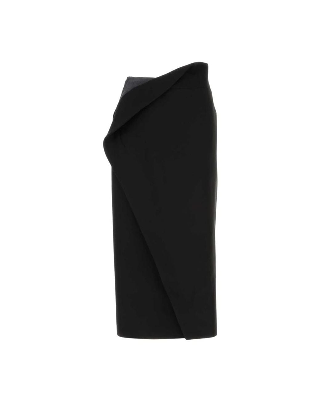 Jil Sander Black Midi Skirts