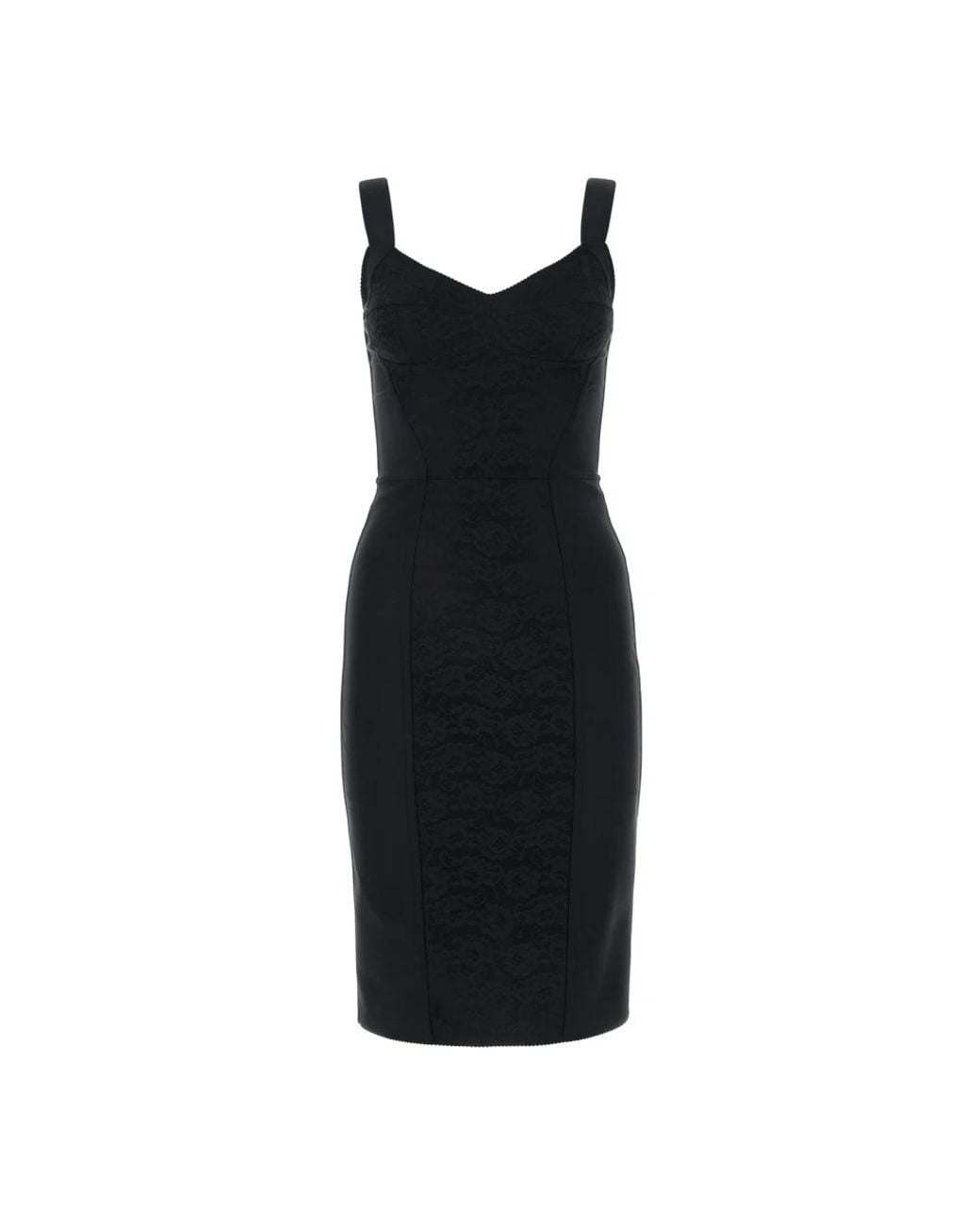Dolce & Gabbana Black Midi Dresses