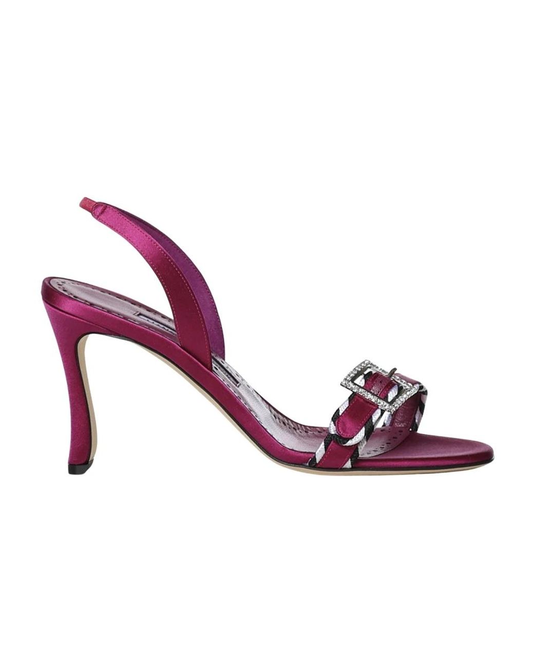 Manolo Blahnik Pink High Heel Sandals