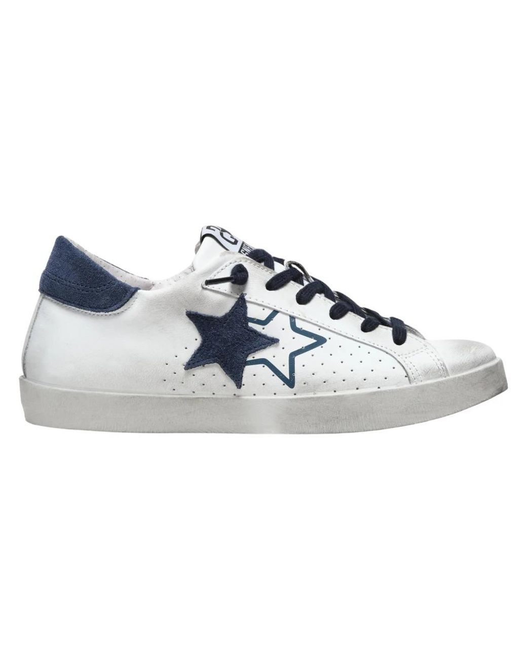 2 Star Prime Star Sneaker in Blue für Herren