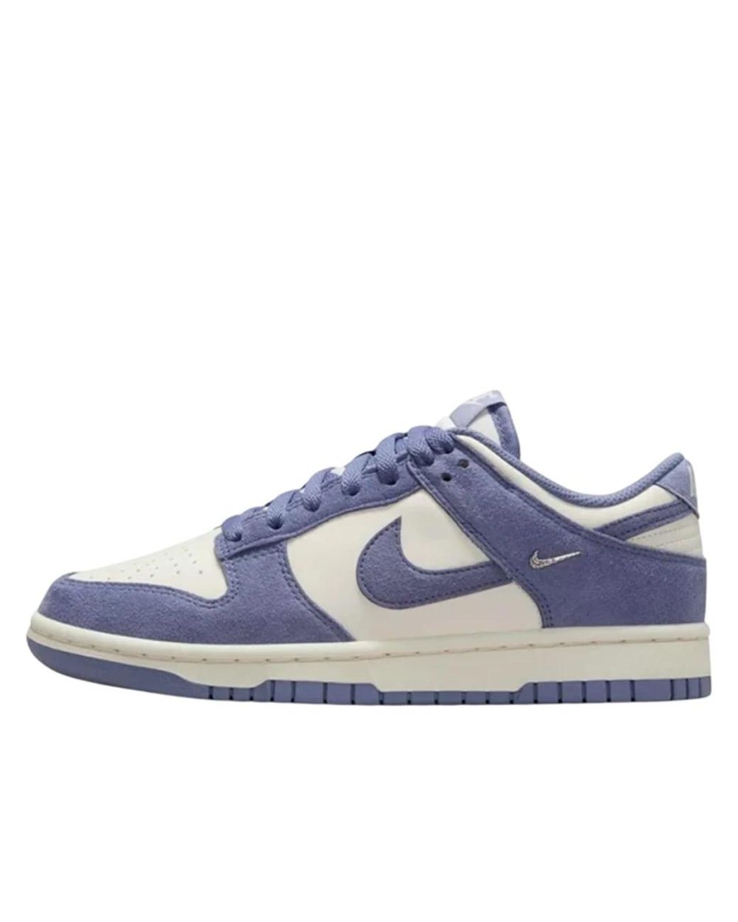 Nike Blue Dunk Low Mini Swoosh