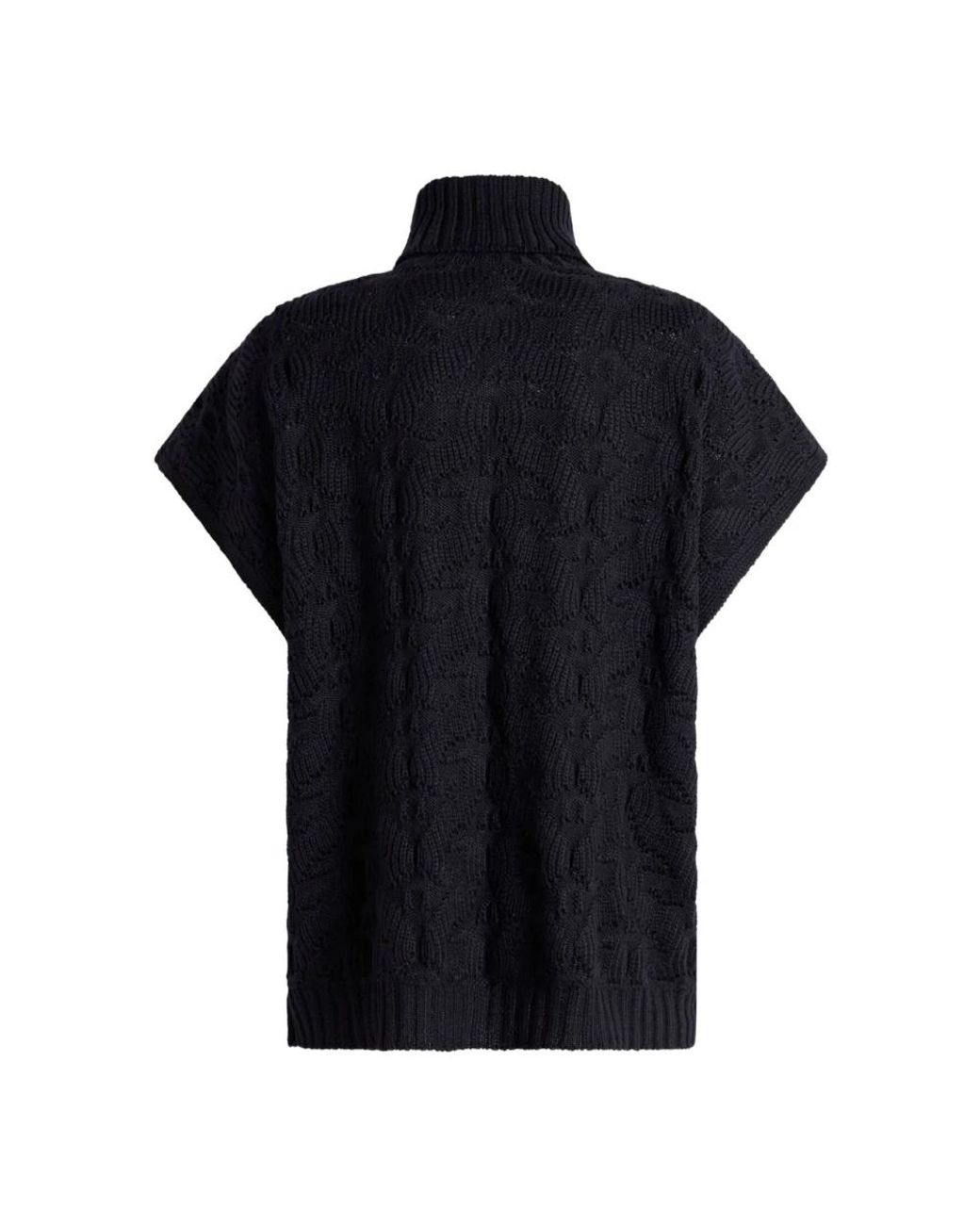 Etro Black Turtlenecks