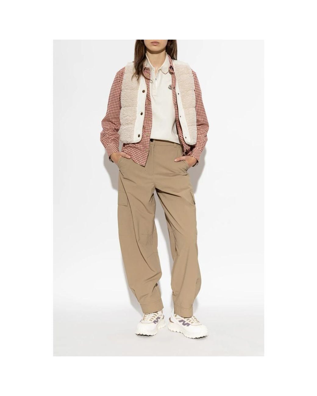 Vests Moncler en coloris Natural