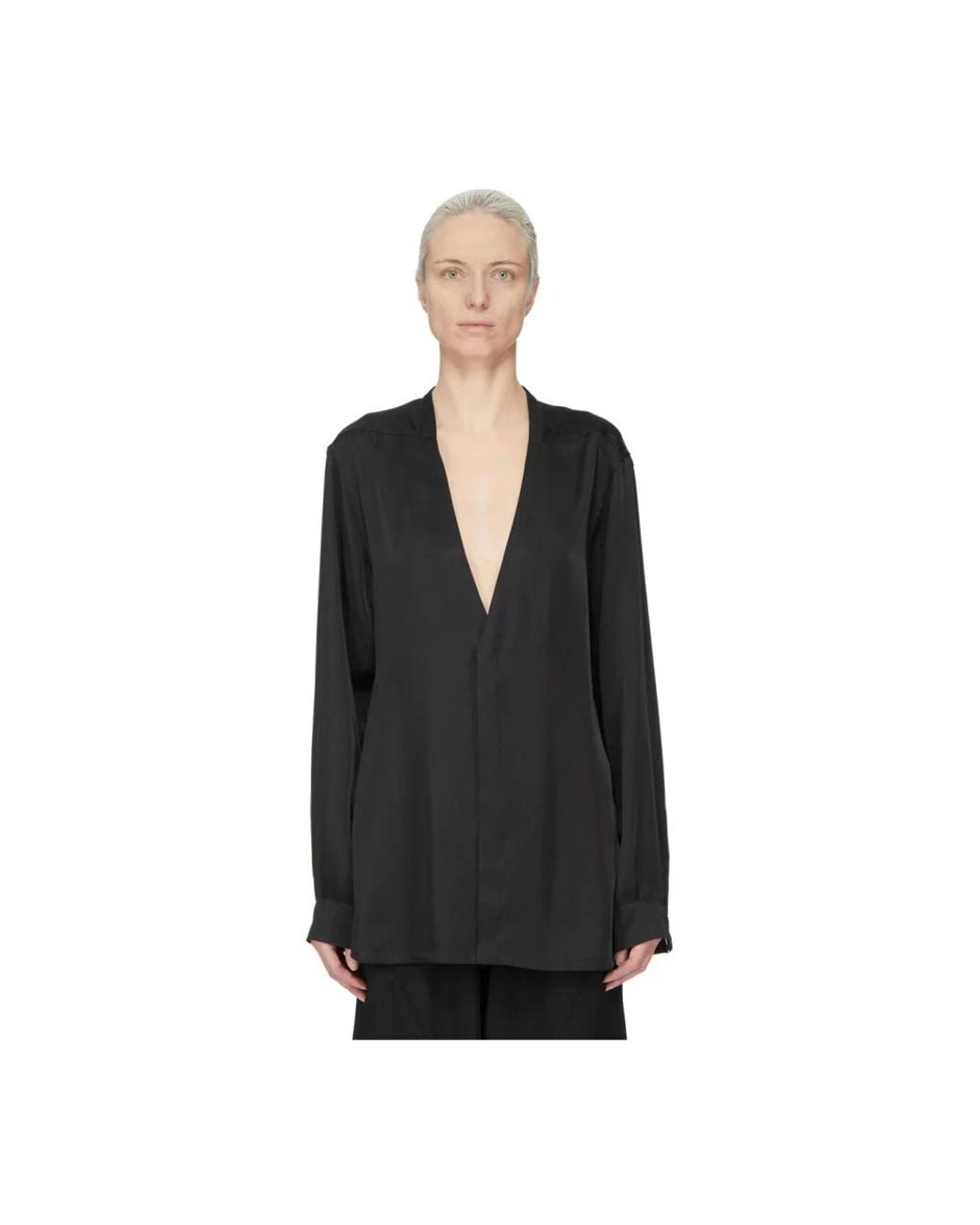 Blouses Rick Owens de color Black