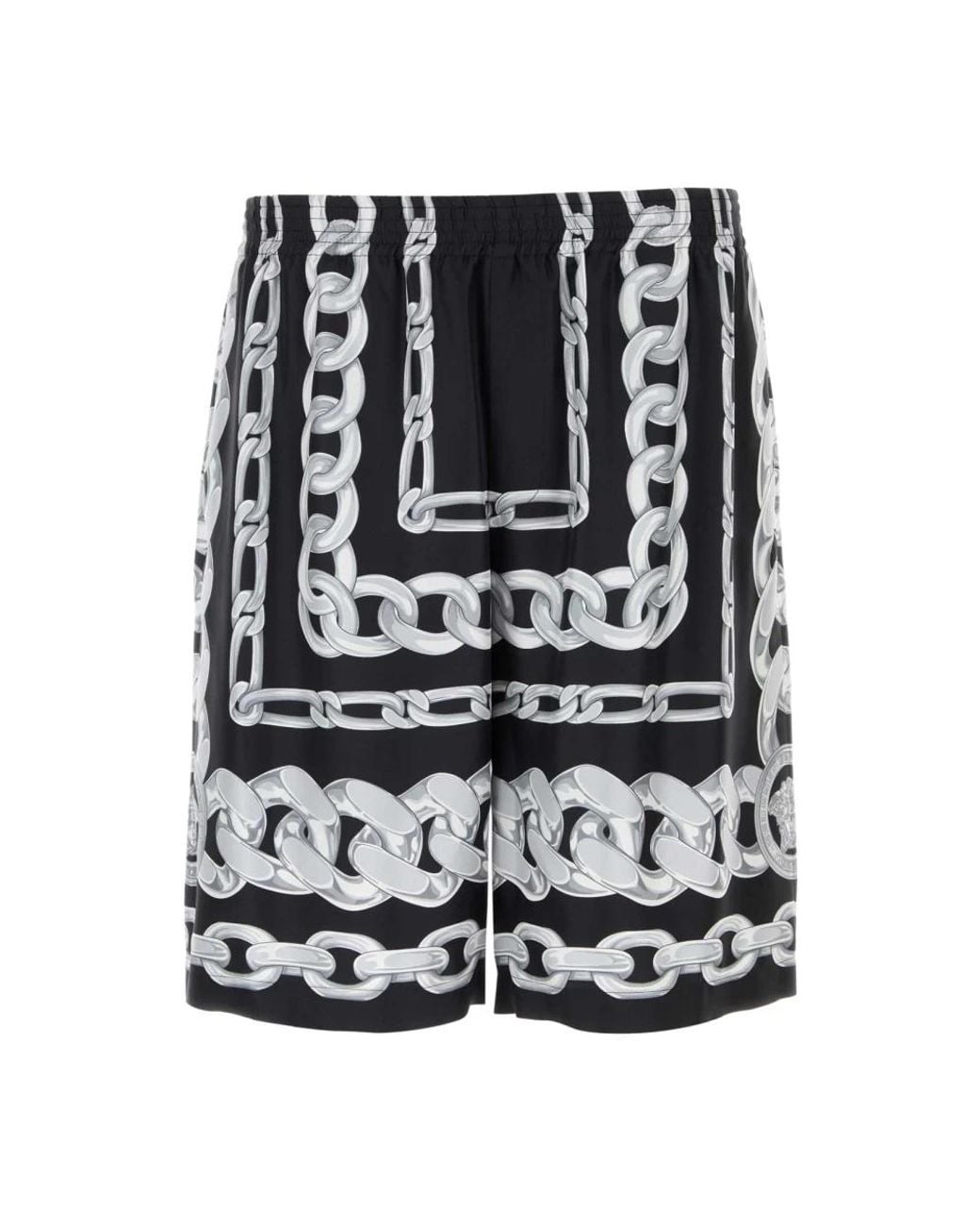 Versace Black Casual Shorts for men