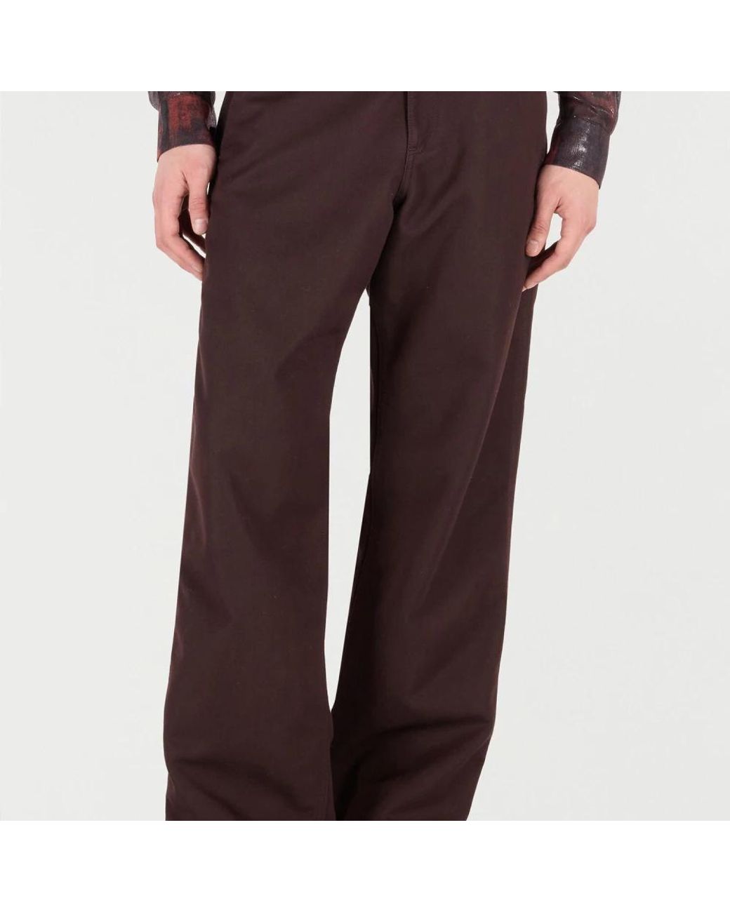 Roberto Cavalli Purple Wide Trousers for men