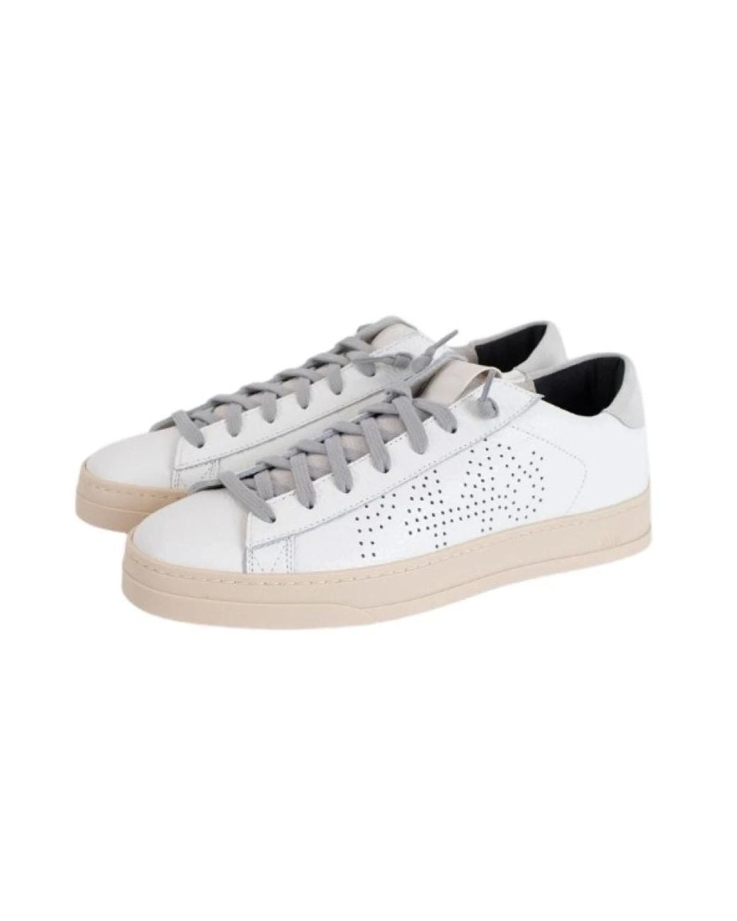 P448 White Sneakers for men