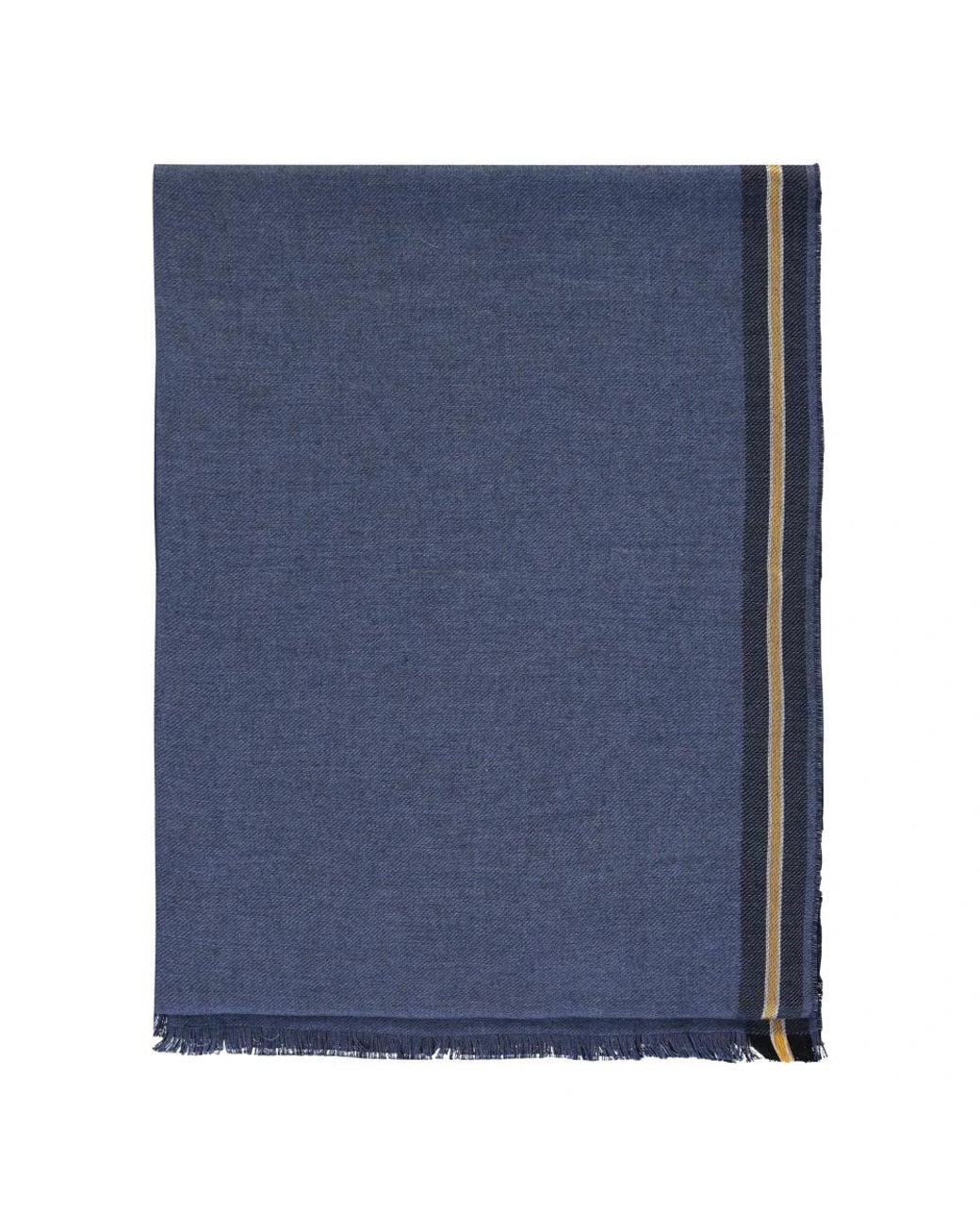 Moorer Blue Scarves for men