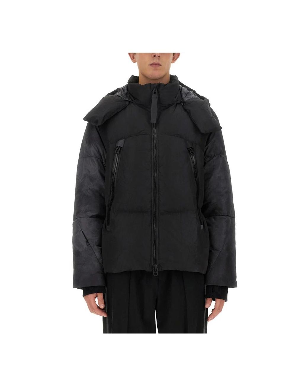 JG1 Black Down Jackets for men