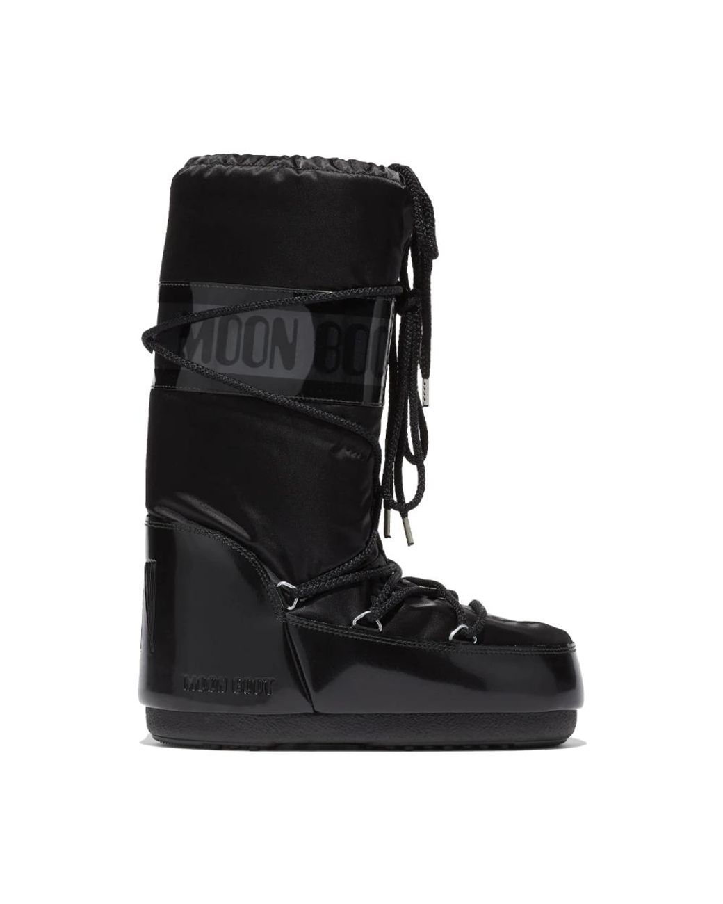 Moon Boot Black Winter Boots