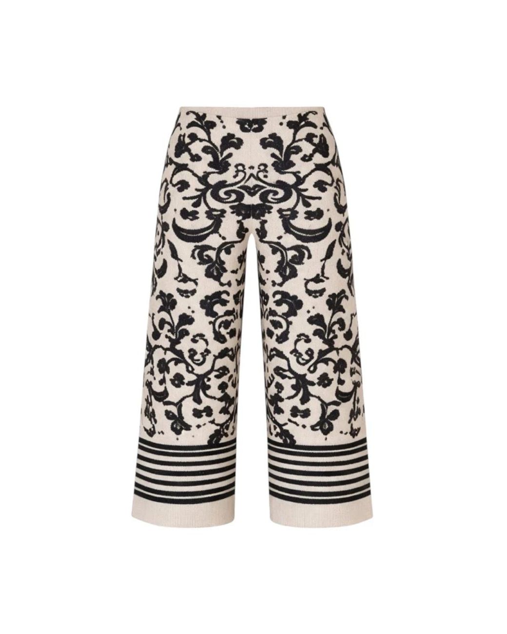 Liu Jo Black Cropped Trousers