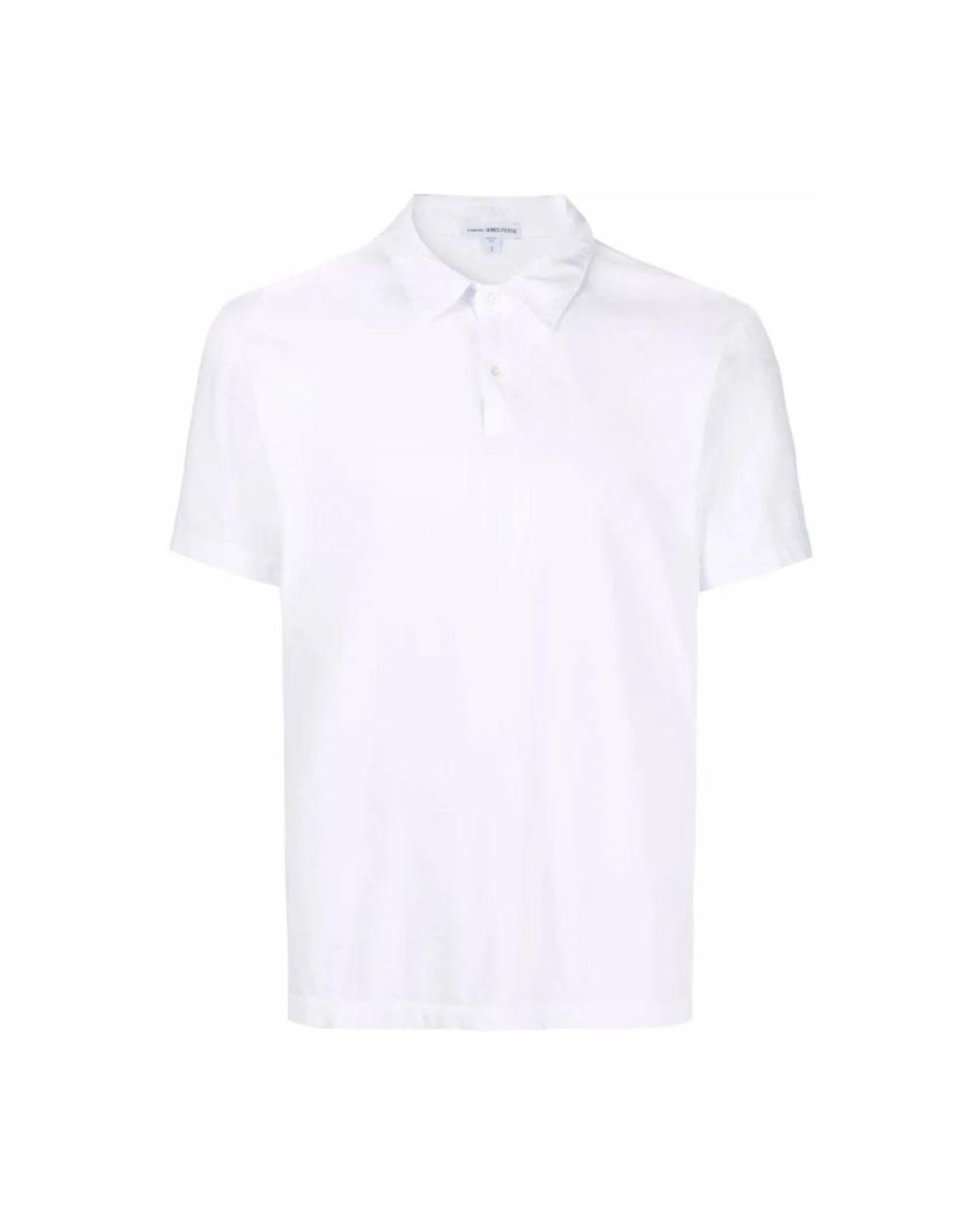 James Perse Tops ,Wit ,Katoen Klassieke Polo Shirt in het White voor heren