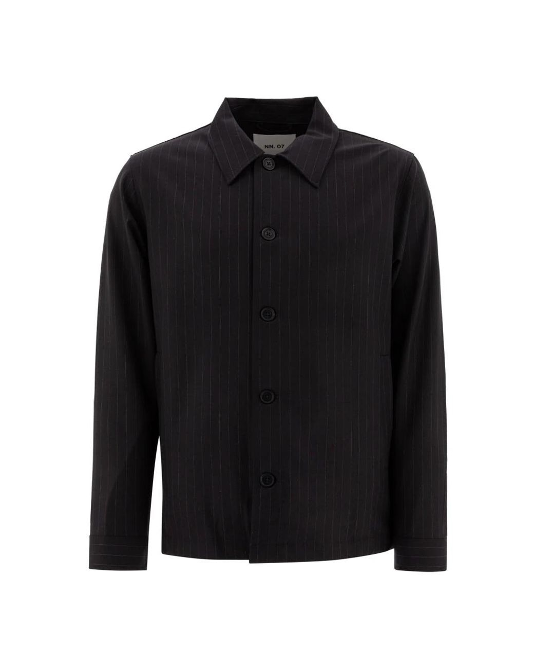 NN07 Casual Shirts in het Black voor heren