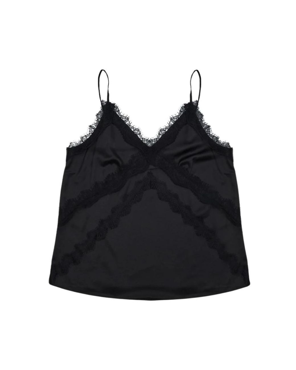 Gestuz Black Sleeveless Tops