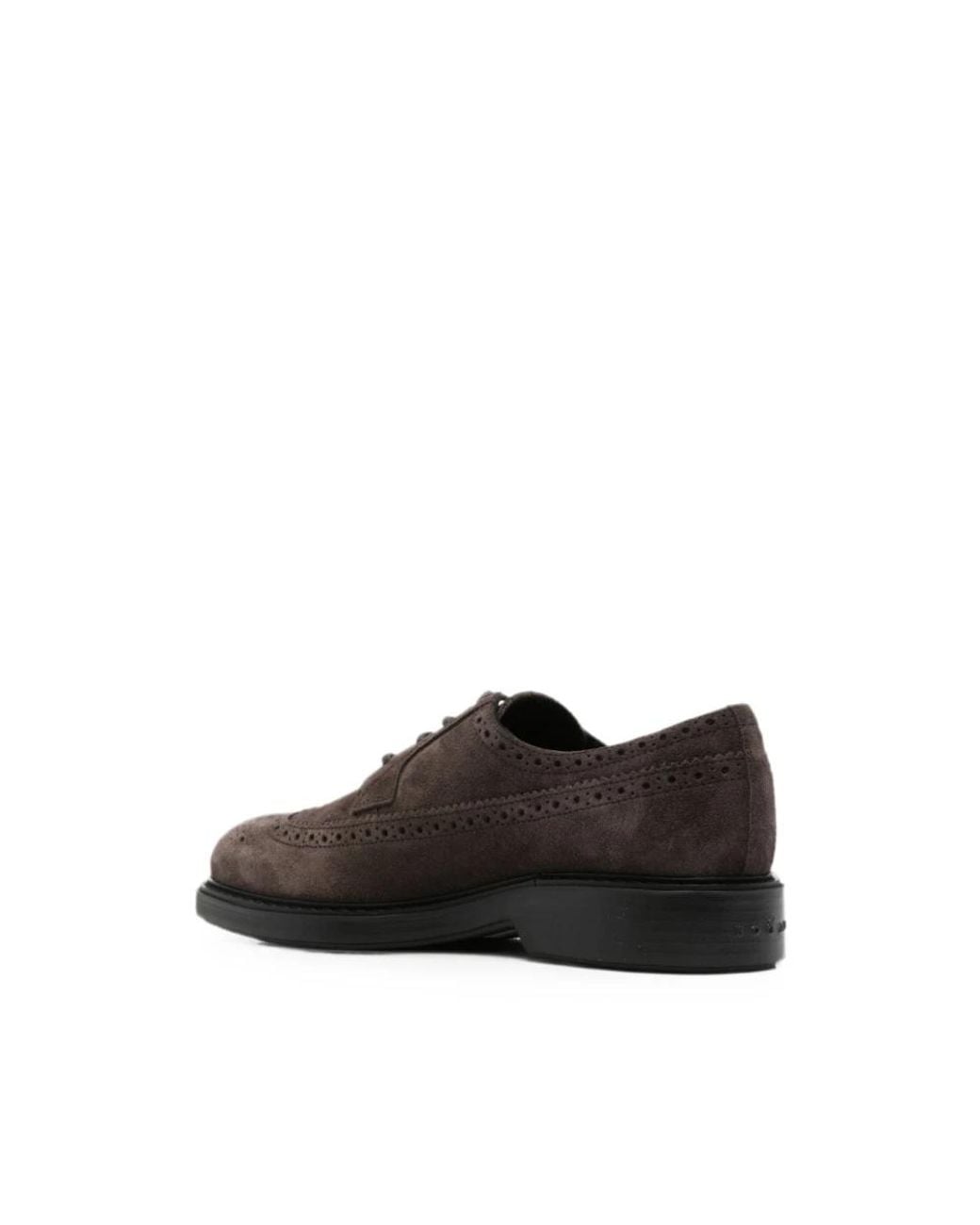 Hogan Black Laced Shoes for men