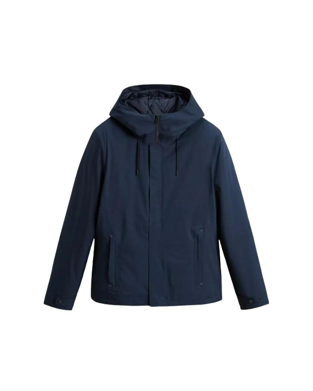 Woolrich Jassen ,Blauw ,Polyester Blauwe 3-In-1 Waterdichte Jas in het Blue voor heren